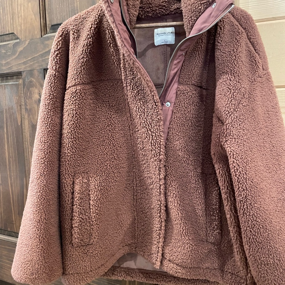Abercrombie & Fitch Cocoon Sherpa Jacket